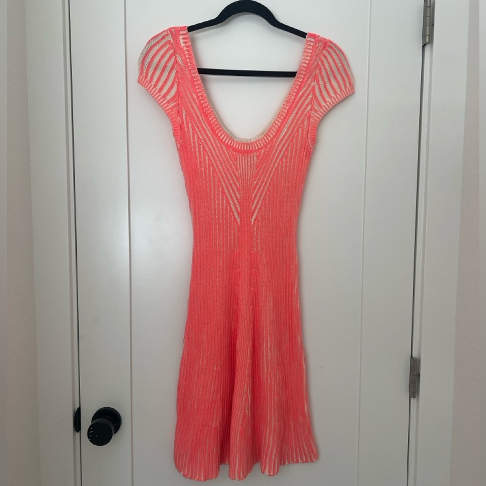 Free People Hot Off The Press Ribbed Dress